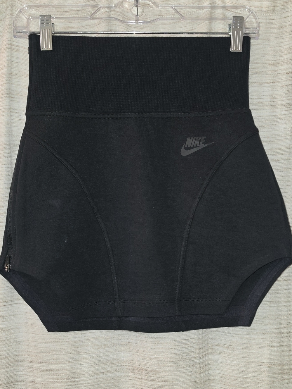Nike Sportswear Tech Fleece High-Waisted Mini Skirt Black XS FQ1852-010